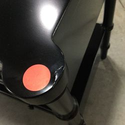 OPEN BOX: Cane 2 Drawer Nightstand, Wood, Ebony