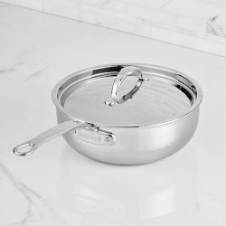 Hestan ProBond Luxe Professional Clad Stainless-Steel Essential Pan, 3 1/2-Qt.