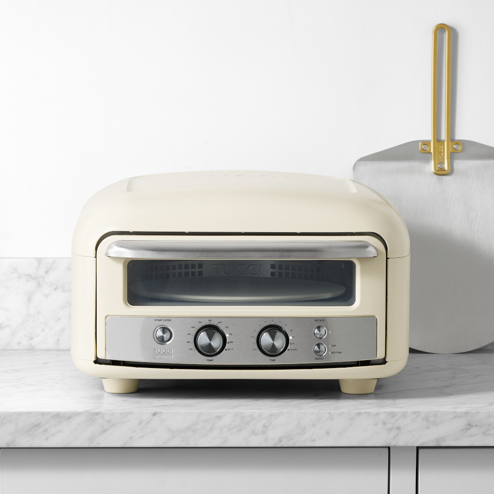 GreenPan™ Stanley Tucci™ Indoor-Outdoor Pizza Oven - Carrara White