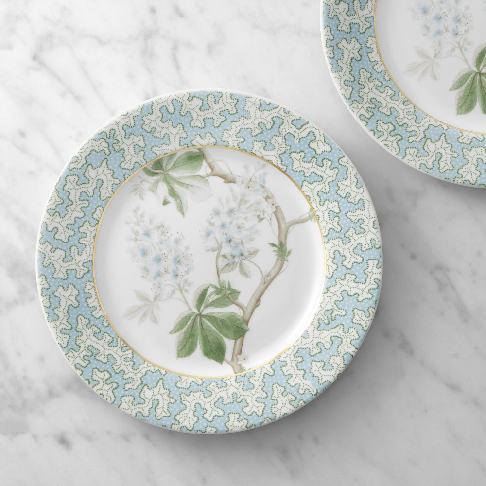Sanderson x Williams Sonoma Country Woodland Salad Plates - Set of 4