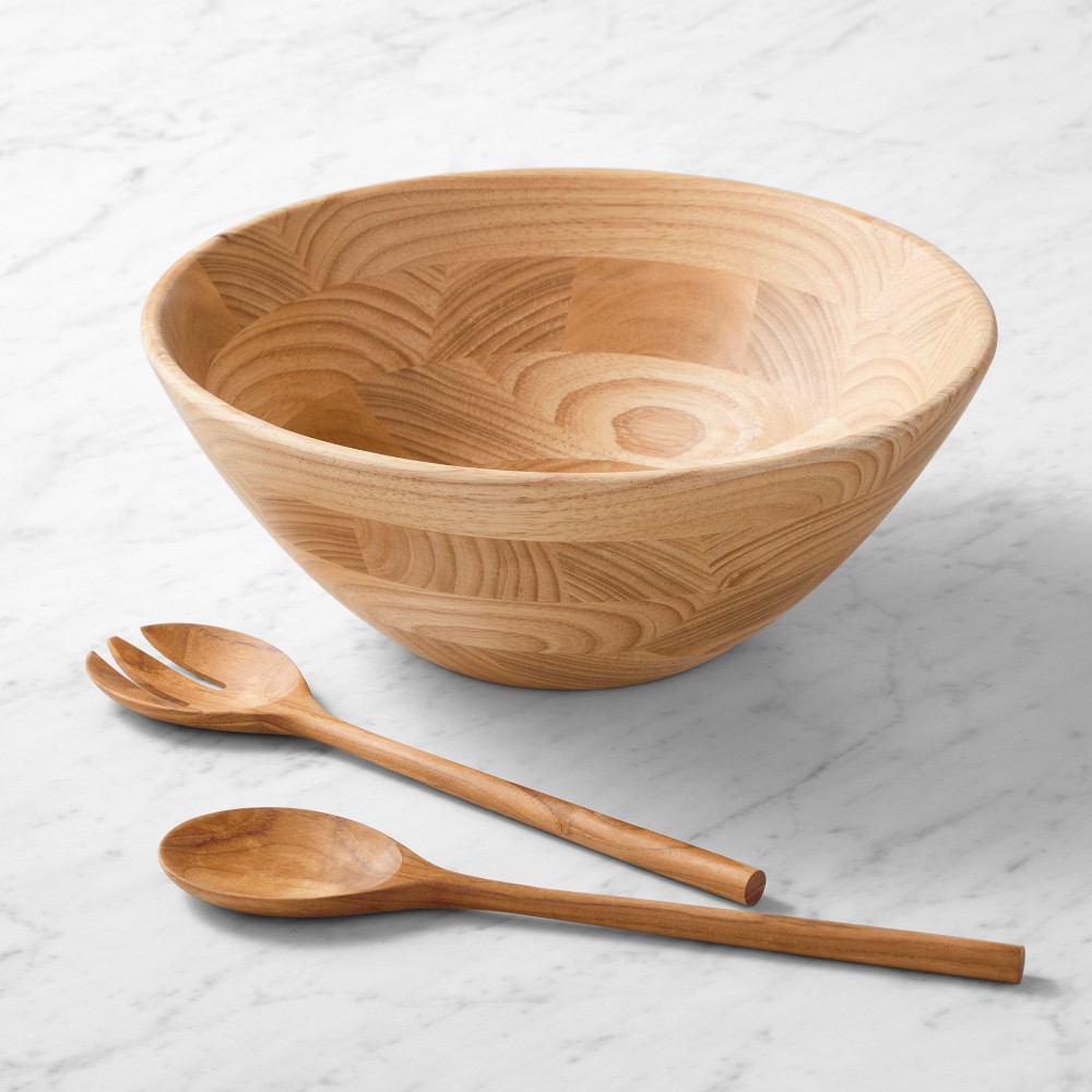 Open Kitchen x Williams Sonoma Salad Bowl and Servers - Medium Bowl