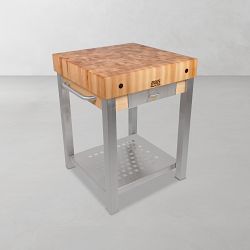 John Boos Cucina Technica Cart, End Grain