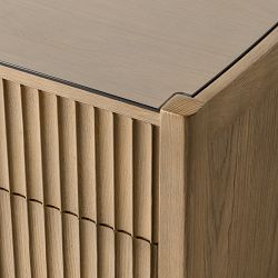 Lewis 3-Drawer Nightstand (38")