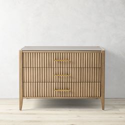 Lewis 3-Drawer Nightstand (38")