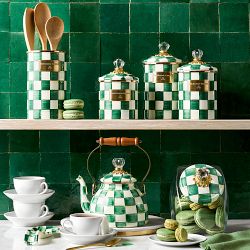 MacKenzie-Childs Emerald Check Collection