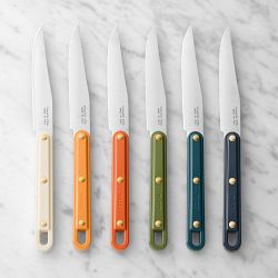GreenPan™ Stanley Tucci™ Steak Knives with Wood In-Drawer Block, Set of 6