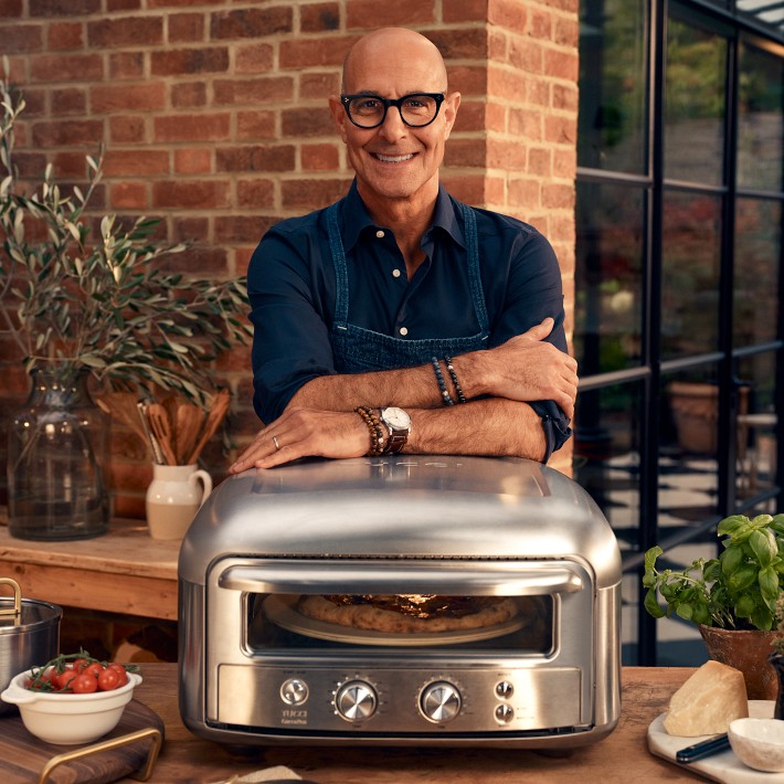 GreenPan Stanley Tucci Pizza Oven & Peel | Williams Sonoma