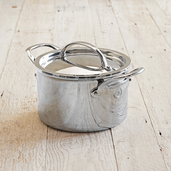 Williams Sonoma Signature Thermo-Clad™ Stainless-Steel Soup Pot