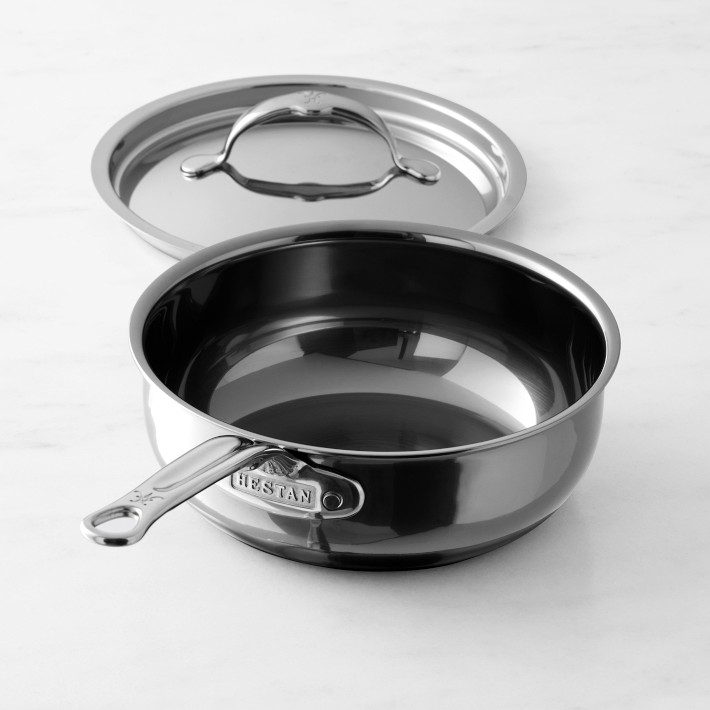 Hestan NanoBond® 2-Qt. Saucier, Titanium Steel | Williams Sonoma