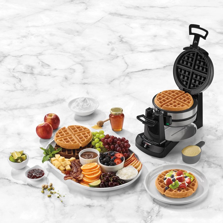 Cuisinart Double Flip Belgian Waffle Maker Iron | Williams Sonoma