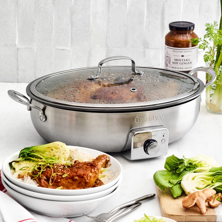 GreenPan™ Premiere Electric Skillet | Williams Sonoma