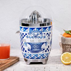 SMEG Dolce &amp; Gabbana Citrus Juicer, Blu Mediterraneo