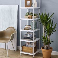 MeshWorks 6-Tier Adjustable Sheving Narrow Unit