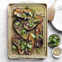 Williams Sonoma Goldtouch® Savory Half-Sheet Roasting Set