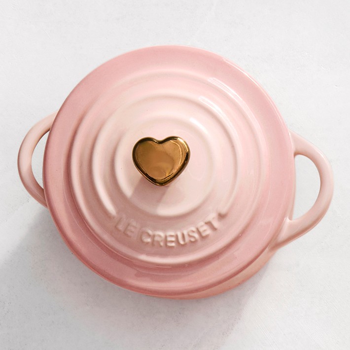 Le Creuset Mini Cocotte Heart Knob, 8-oz | Williams Sonoma