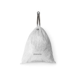 Brabantia PerfectFit Trash Bags, Code M, 16 Gallon (60L), 120-Count
