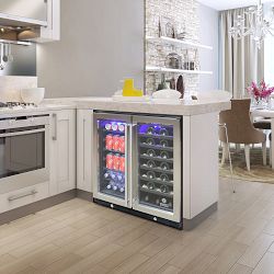 Vinotemp 30-Inch Wine &amp; Beverage Cooler 