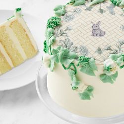 Garden Lattice Four-Layer Lemon Cake, Serves 8-10