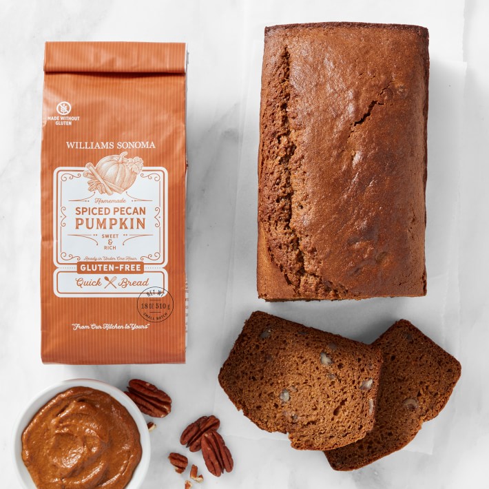 Gluten-Free Spiced Pecan Pumpkin Bread Mix | Williams Sonoma