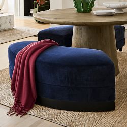 Capri Curved Backless Dining Bench