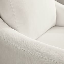 Ghent Slope Arm Swivel Armchair