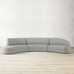 Capri 3-Piece Bumper Sectional (169")