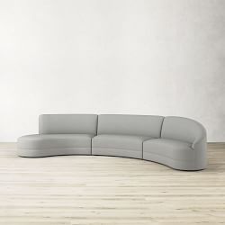 Capri 3-Piece Bumper Sectional (169")