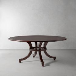 Wells Wood Round Dining Table (72")