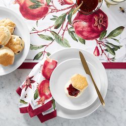 Autumn Harvest Table Runner, Pomegranate