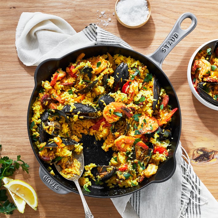 Staub Enameled Cast Iron Traditional Deep Skillet - 11-Inch
