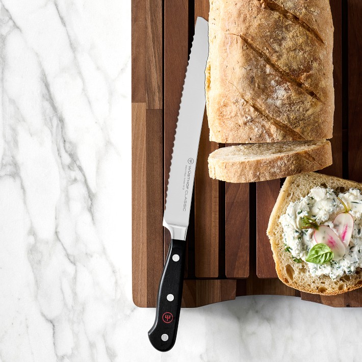 Wusthof Classic Double-Serrated Bread Knife, 9