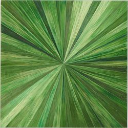Salina Green Straw Marquetry Swatch Abia