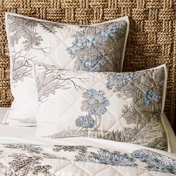 Grisaille Landscape Quilt &amp; Shams