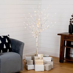 Pre-Lit Artificial Birch tree