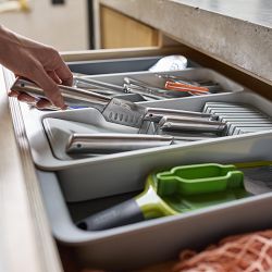 Joseph Joseph DrawerStore™ Expanding Tiered Cutlery, Utensil, Gaget and Knife Organizer