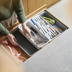 Joseph Joseph DrawerStore™ Expanding Tiered Cutlery, Utensil and Gadget Organizer