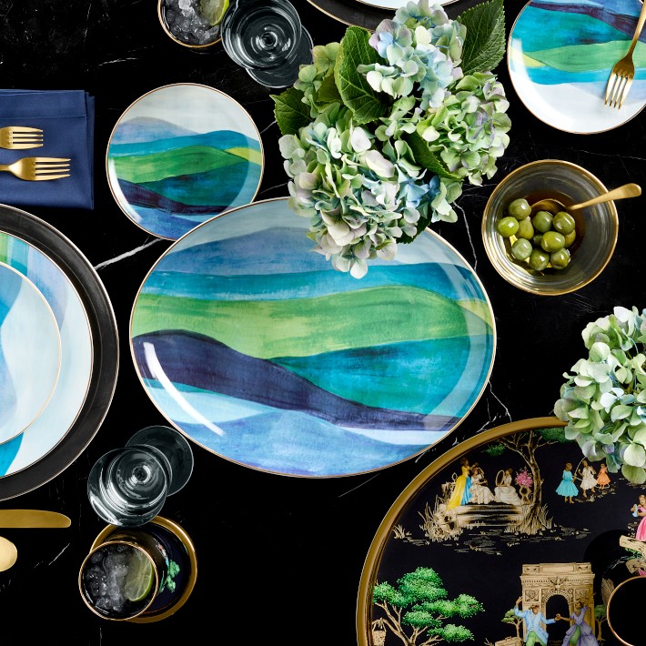 Sheila Bridges Highlands Oval Platter | Williams Sonoma