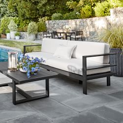 Ojai Outdoor Metal Coffee Table (58")