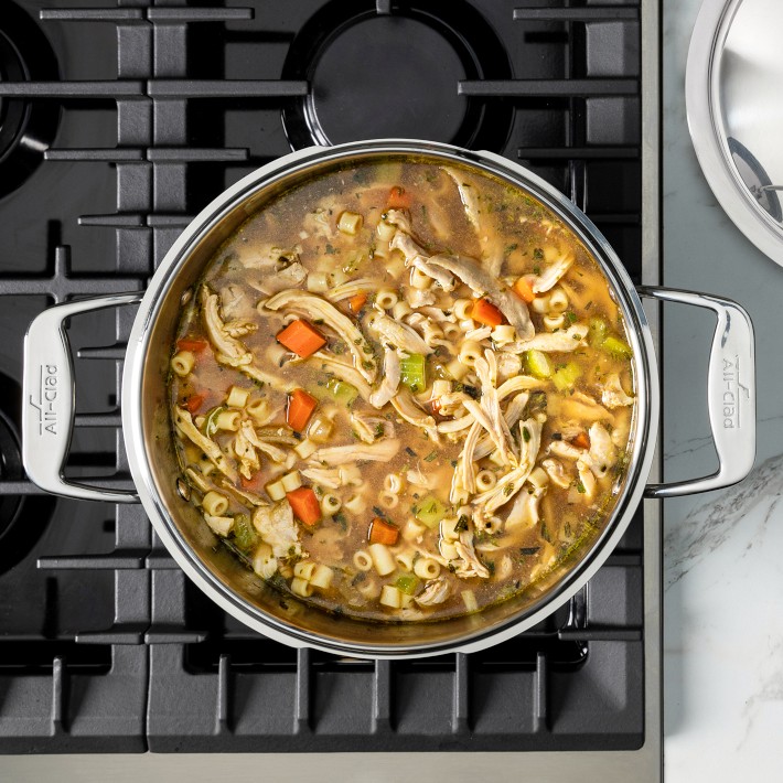 All-Clad Simply Strain Multipot, Stainless Steel | Williams Sonoma