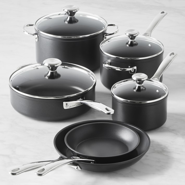 Le Creuset Toughened Nonstick PRO 10-Piece Cookware Set | Williams