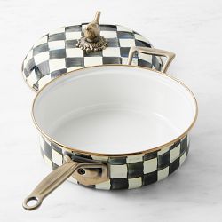 MacKenzie-Childs Saute Pan, Courtly Check, 3-Qt.