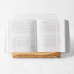 Williams Sonoma Olivewood Cookbook Holder