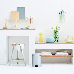 Brabantia newIcon Step On Trash Can, 1.3 Gallon