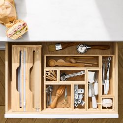 Hold Everything Wrap Dispenser, Ashwood