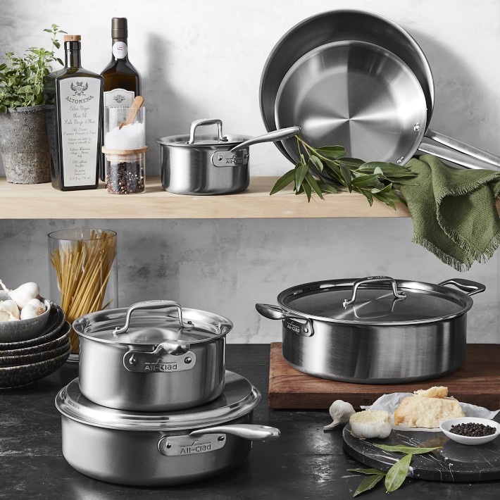 All-Clad Collective 10-Piece Cookware Set | Williams Sonoma