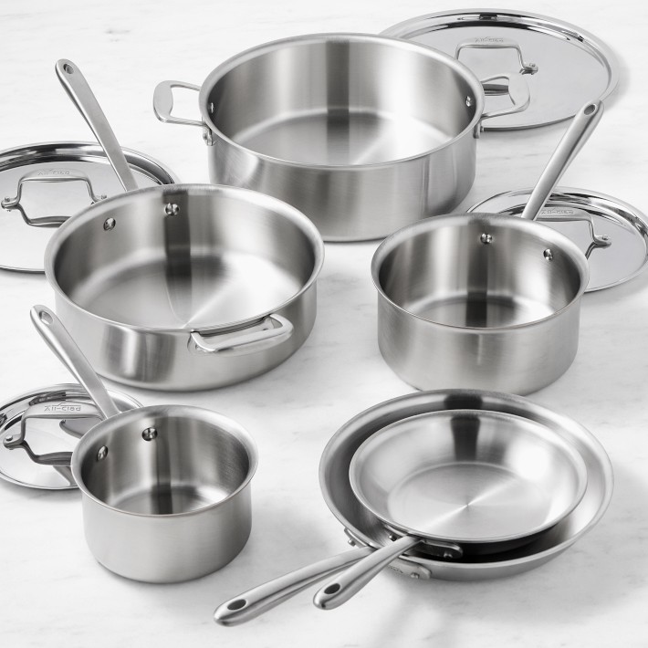 All-Clad Collective 10-Piece Cookware Set | Williams Sonoma