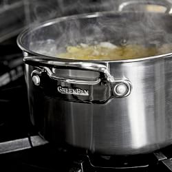 GreenPan™ Premiere Stainless-Steel Ceramic Nonstick 15-Piece Cookware Set