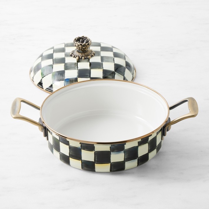 MacKenzie-Childs Courtly Check Casserole Dish | Williams Sonoma