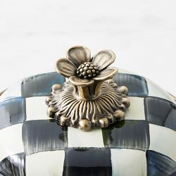 MacKenzie-Childs Saucepan, Courtly Check