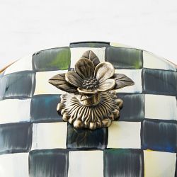 MacKenzie-Childs Stockpot, Courtly Check, 7-Qt.